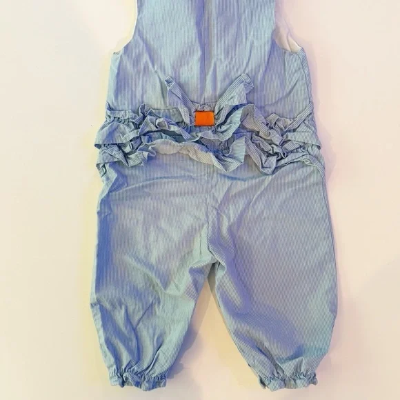 The Bailey Boys 9M Pumpkin Romper - Picture 8 of 10